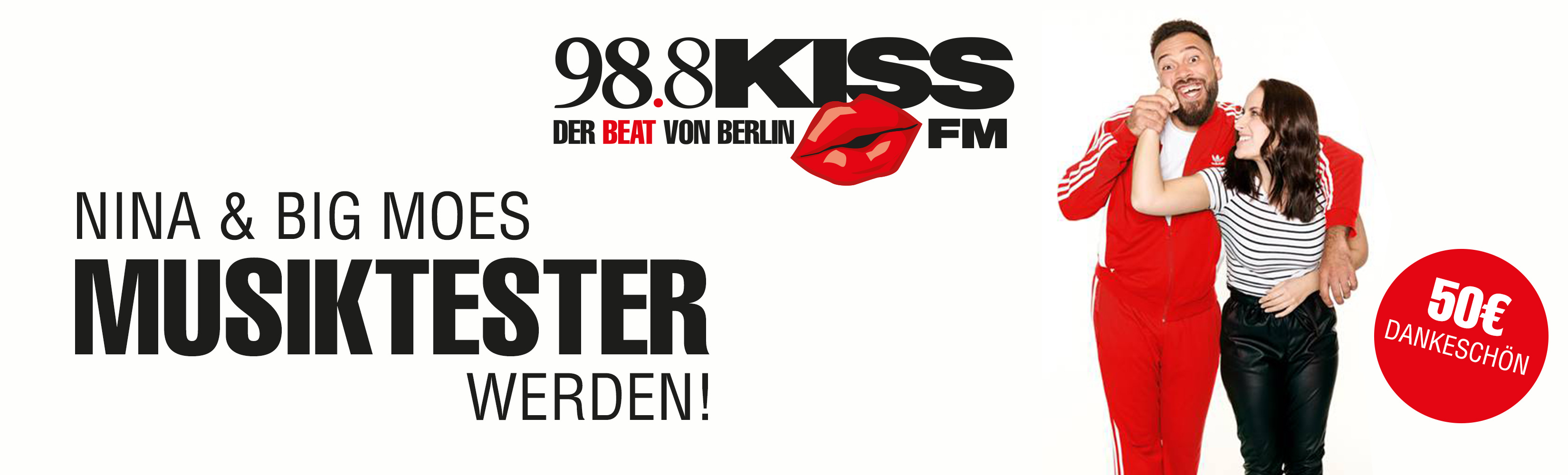 98.8 KISS FM Musikumfrage